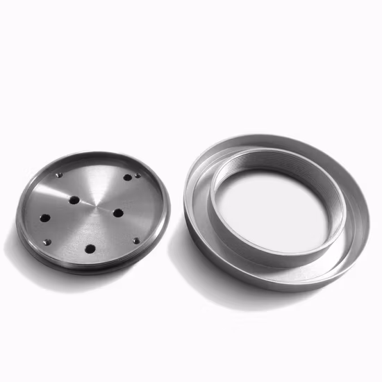 CNC en aluminium cylindrique tournant le dissipateur de chaleur de la lumière LED LED vers le bas du dissipateur de chaleur de la lumière